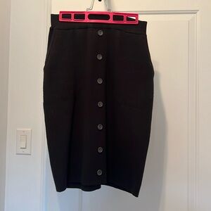 Jupe Zyia taille haute et élastique, très chaude et confortable, grandeur large